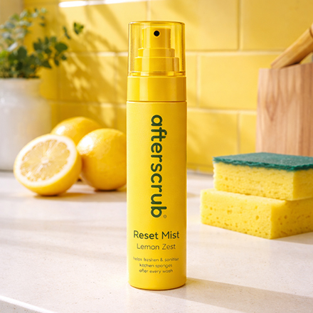 Free bottle of AfterScrub Lemon Zest
